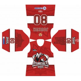 Maillot écureuils rouge
